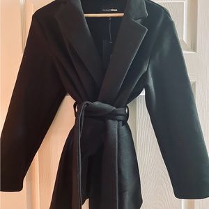 Wool coat by Fashion Nova